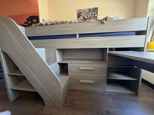 Grey wood effect mid - wood,
