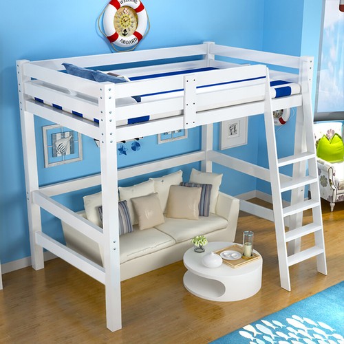 Single 3ft loft bed - loft, high