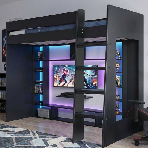Leo high sleeper cabin bed - high,