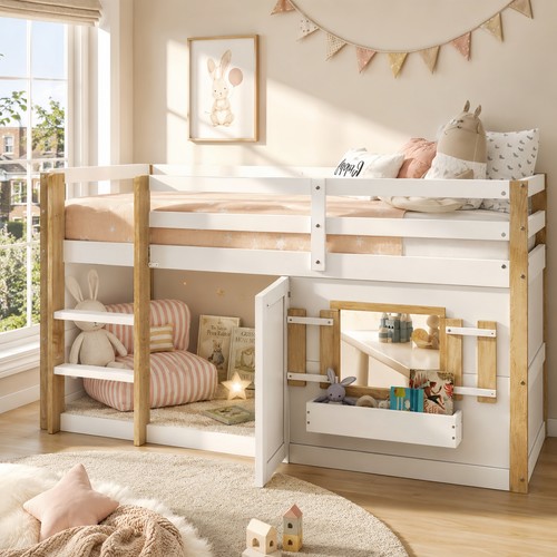 Kids mid sleeper cabin - mid, bed