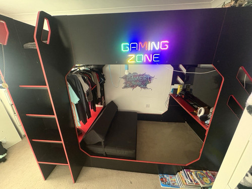 Recoil gaming bed - gaming, high