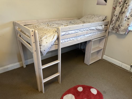 Mid sleeper single bed - mid-sleeper, with