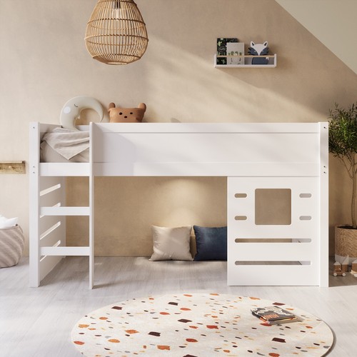 White mid sleeper - white,