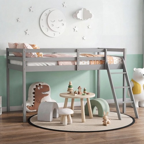 Sturdy rustic grey pine mid - sturdy,