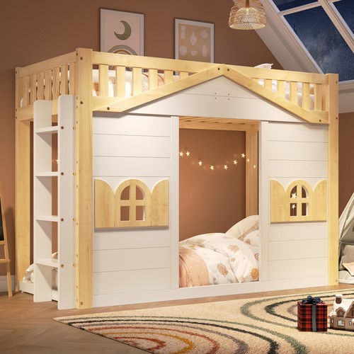 3ft single wooden - single, bunk