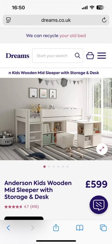 Dreams anderson kids wooden - dreams,